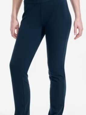 Lands' End Women's Navy Boot-Cut Active Pants